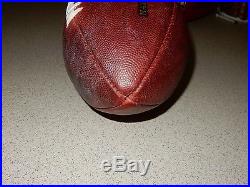 Dallas Cowboys Game Used Football with COA NFL Duke Football