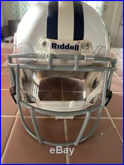 Dallas Cowboys Game Used Helmet Throwback Thanksgiving Steiner