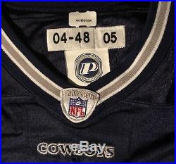Dallas Cowboys Game Used Roy Williams Reebox Jersey yr 2004 Size 48 Stitched