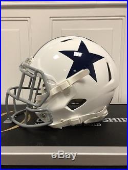 Dallas Cowboys Game Used Worn Issued NFL Alternate Football Helmet