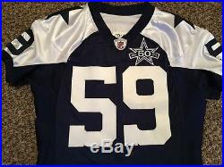 Dallas Cowboys Game Used Worn Throwback Jersey, Williams, Anniversary