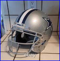 Dallas Cowboys Game Worn/Game Used Silver Helmets from 2020 to 2023
