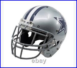 Dallas Cowboys Game Worn/Game Used Silver Helmets from 2020 to 2023