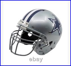 Dallas Cowboys Game Worn/Game Used Silver Helmets from 2020 to 2023