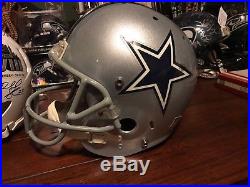 Dallas Cowboys Game Worn Used Martin Gramatica Football Helmet 1/6/2006 Romo Fbl