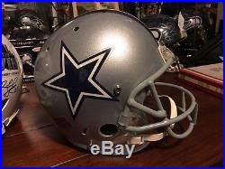 Dallas Cowboys Game Worn Used Martin Gramatica Football Helmet 1/6/2006 Romo Fbl