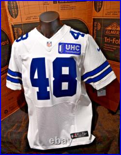 Dallas Cowboys Game Worn/Used Team Issue Elite Jersey Joe Thomas # 48 Size 48