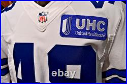 Dallas Cowboys Game Worn/Used Team Issue Elite Jersey Joe Thomas # 48 Size 48