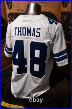Dallas Cowboys Game Worn/Used Team Issue Elite Jersey Joe Thomas # 48 Size 48