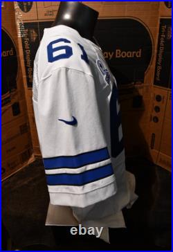 Dallas Cowboys Game Worn/Used Team Issue Elite Jersey William Sweet # 61 Size 52