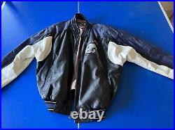 Dallas Cowboys Genuine Leather Jacket GIII Carl Banks XL 1x NFL Fan Texas Large