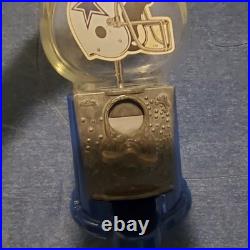 Dallas Cowboys Gumball Machine 90's Vintage