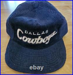 Dallas Cowboys Hat Cap, sports specialties, The Cord, one size, blue corduroy