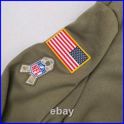 Dallas Cowboys Hoodie Mens XXL Green Camo Salute To Service Team Issue Dan Quinn