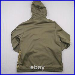 Dallas Cowboys Hoodie Mens XXL Green Camo Salute To Service Team Issue Dan Quinn