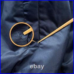 Dallas Cowboys Hoodie Satin Varsity Jacket Mens XL Navy Blue Ultra Game NFL Team