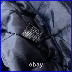 Dallas Cowboys Hoodie Satin Varsity Jacket Mens XL Navy Blue Ultra Game NFL Team