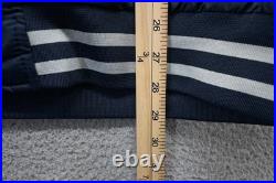 Dallas Cowboys Hoodie Satin Varsity Jacket Mens XL Navy Blue Ultra Game NFL Team