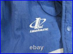 Dallas Cowboys Jacket Mens Medium Blue NFL Football Logo Athletic Pro Line 90s