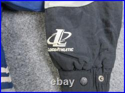 Dallas Cowboys Jacket Mens Medium Blue NFL Football Logo Athletic Pro Line 90s