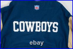 Dallas Cowboys Jacket Mens XXL Wool Leather Varsity Jacket Nike Vintage 90s NFL