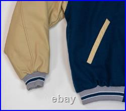 Dallas Cowboys Jacket Mens XXL Wool Leather Varsity Jacket Nike Vintage 90s NFL