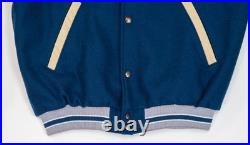 Dallas Cowboys Jacket Mens XXL Wool Leather Varsity Jacket Nike Vintage 90s NFL