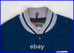 Dallas Cowboys Jacket Mens XXL Wool Leather Varsity Jacket Nike Vintage 90s NFL