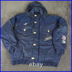 Dallas Cowboys Jacket Pro Line Vintage 90s Logo Athletic Snap Buttons Zip Men XL Dallas Cowboys Jacket Pro Line Vintage 90s Logo Athletic Snap Buttons Zip Men XL