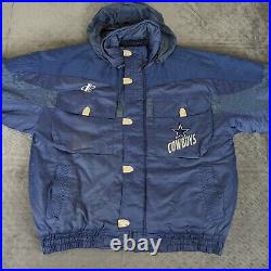Dallas Cowboys Jacket Pro Line Vintage 90s Logo Athletic Snap Buttons Zip Men XL Dallas Cowboys Jacket Pro Line Vintage 90s Logo Athletic Snap Buttons Zip Men XL
