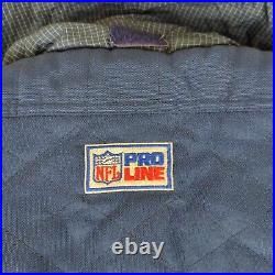 Dallas Cowboys Jacket Pro Line Vintage 90s Logo Athletic Snap Buttons Zip Men XL Dallas Cowboys Jacket Pro Line Vintage 90s Logo Athletic Snap Buttons Zip Men XL