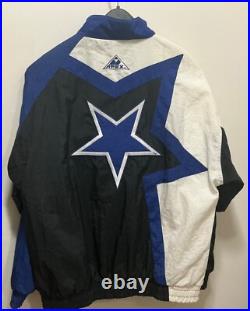 Dallas Cowboys Jacket Vintage 90's Pro Line By APEX ONE Size Large NFL