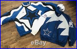 Dallas Cowboys Jackets Jersey Nike Deion Sanders 90s Vintage Sharktooth Hat