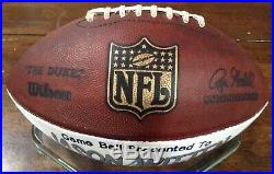 Dallas Cowboys Jason Witten 82 Thanksgiving Ball Game Used Presentation Football
