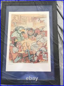 Dallas Cowboys Jerry Jones Draft Day Collectable Caricatures 1991