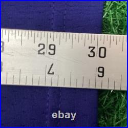 Dallas Cowboys Jersey Men 44 Large Blue Deion Sanders Mitchell & Ness Throwbacks