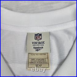 Dallas Cowboys Jersey Men Small White Blue NFL Team Vintage Tony Dorsett Adult
