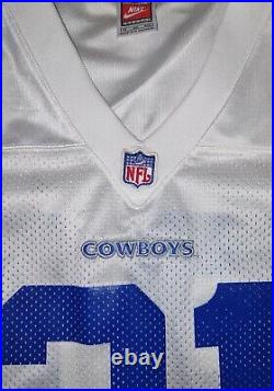 Dallas Cowboys Jersey Size 52 Vintage Nike Authentic NFL Deion Saanders Vtg Gift