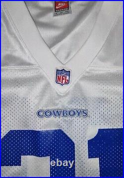 Dallas Cowboys Jersey Vintage Nike Authentic NFL Deion Sanders Vtg Rare Classic