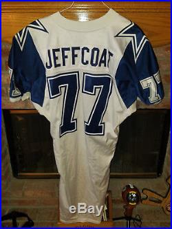 Dallas Cowboys Jim Jeffcoat Game Worn Game Used Double Star Jersey