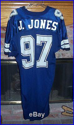 Dallas Cowboys Jimmie Jones Russell Game Used / Game Worn Away Jersey