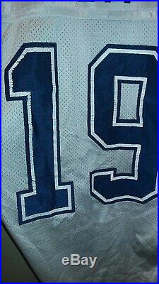 Dallas Cowboys John Jett 1995 Apex Game Issue Jersey Used Very Rare Vintage #19