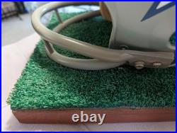 Dallas Cowboys Lamp Football Helmet Vintage Turf Base NFL TESTED Circ 1970 RARE