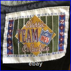 Dallas Cowboys Leather Jacket Mens Large Football Fan Texas Mirage Vintage