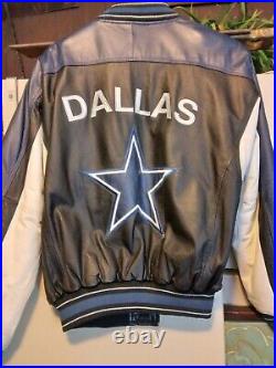 Dallas Cowboys Leather Men's Jacket Large