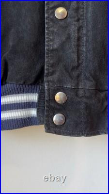 Dallas Cowboys Leather Suede Jacket Size L Large GIII Apparel