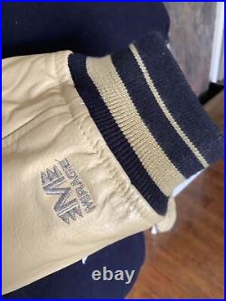 Dallas Cowboys Leather Varsity Jacket by Mirage Thowbacks Men's 90'S Size XXL