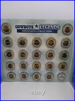 Dallas Cowboys Legends Medallion Collection Complete Set San Antonio Expressnews