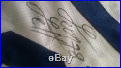 Dallas Cowboys Leon Lett 1994 Apex Game Autographed Jersey