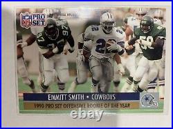 Dallas Cowboys Lot-13 Cards including Emmitt Smith Rare Hologram